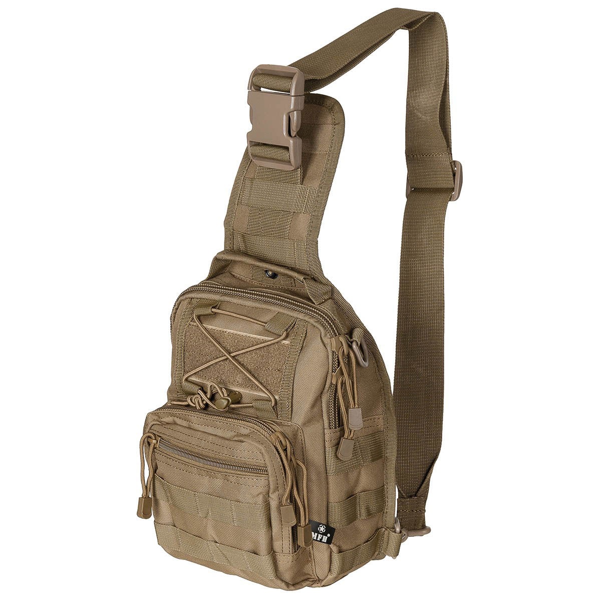 Geantă de umăr MFH Shoulder Bag Molle 7 l - Coyote Tan