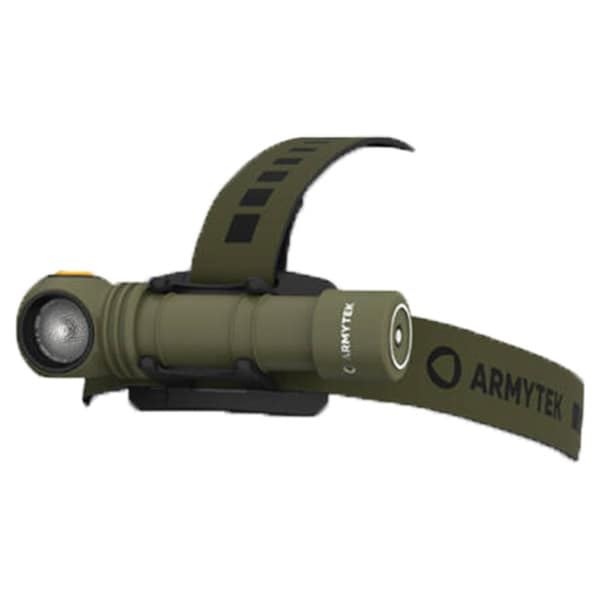 Lanternă frontală și unghiulară Armytek Wizard C2 Pro Olive White - 2500 lumeni