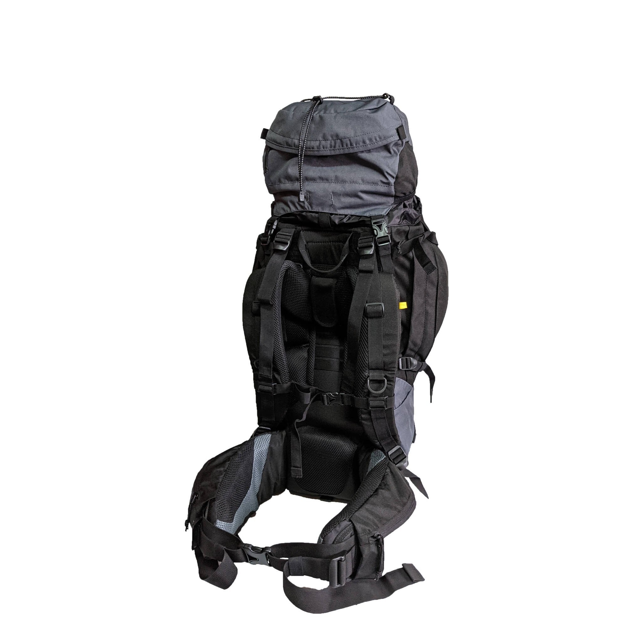Rucsac Fjord Nansen Himil Solid 45+10 l Black/Graphite