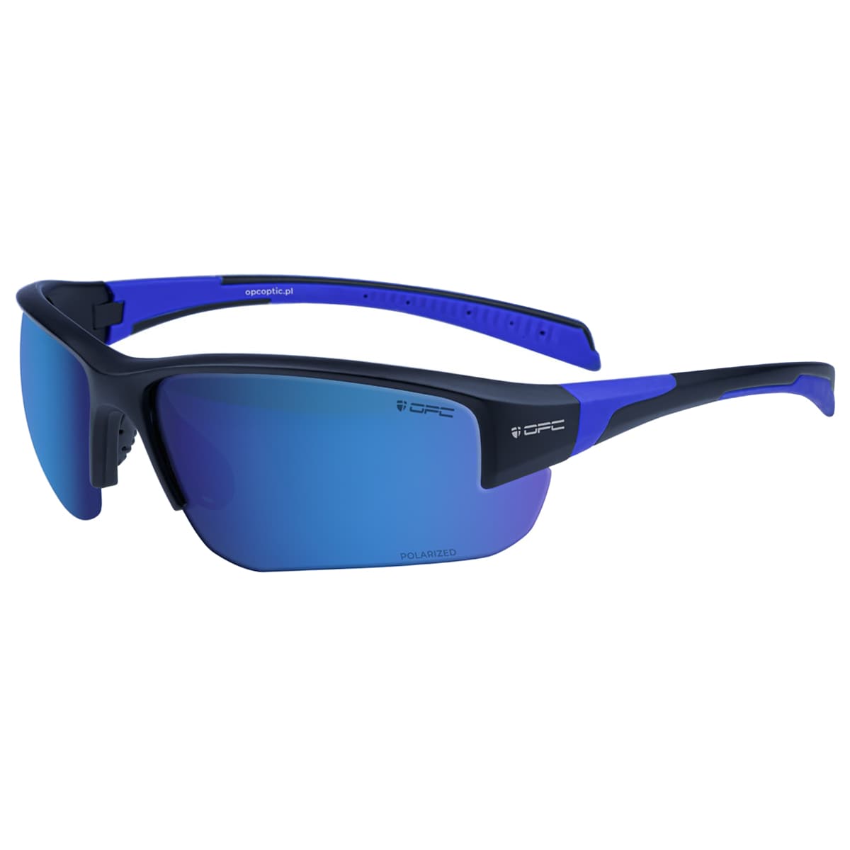 Ochelari de soare OPC San Salvo polarizați - Blk Matt Blue Revo