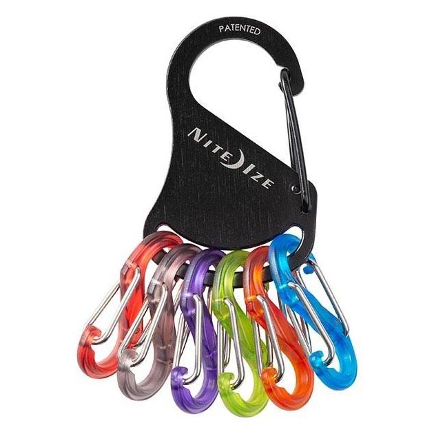 Breloc Nite Ize KeyRack S-Biner Black
