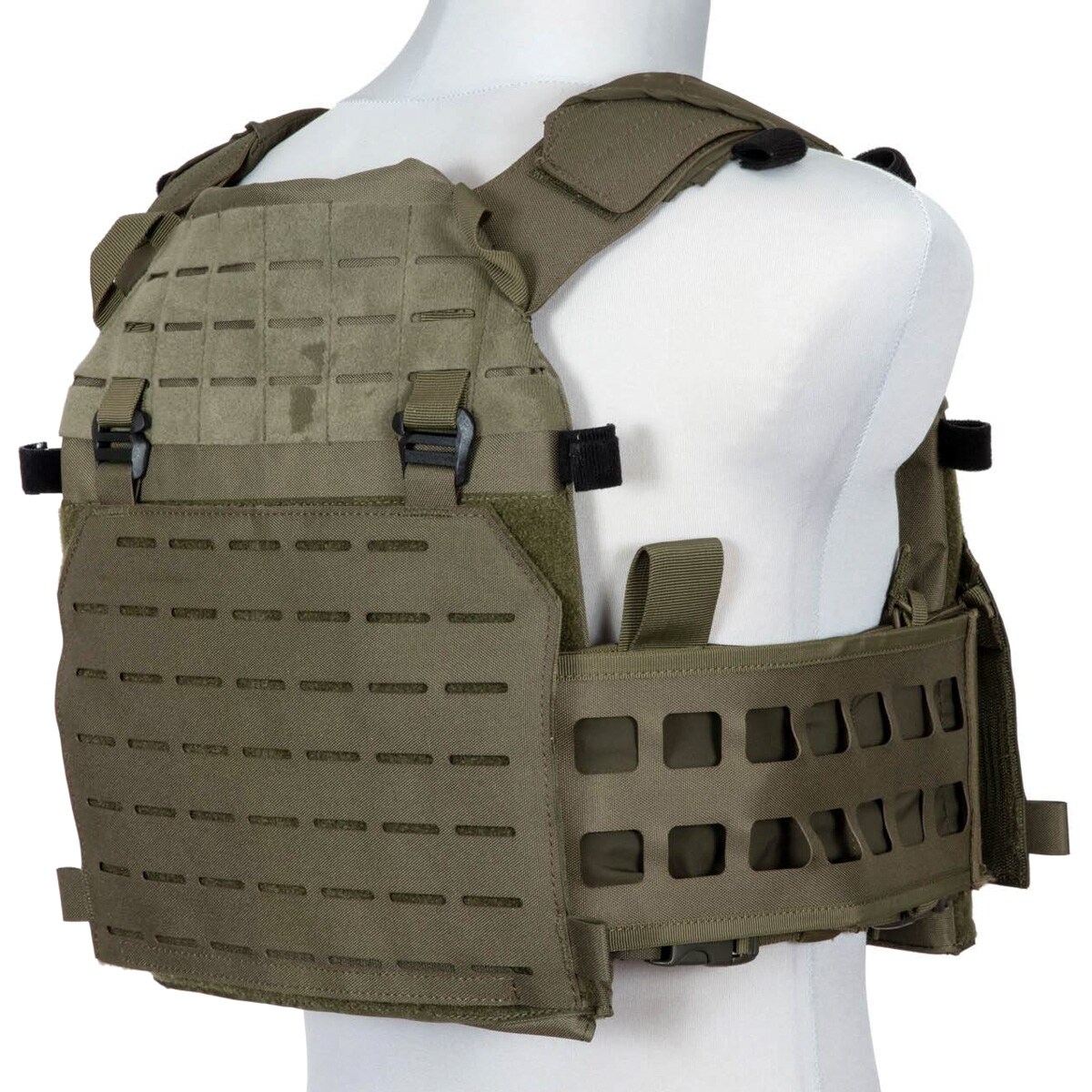 Vestă tactică GFC Advanced Laser-Cut - Olive