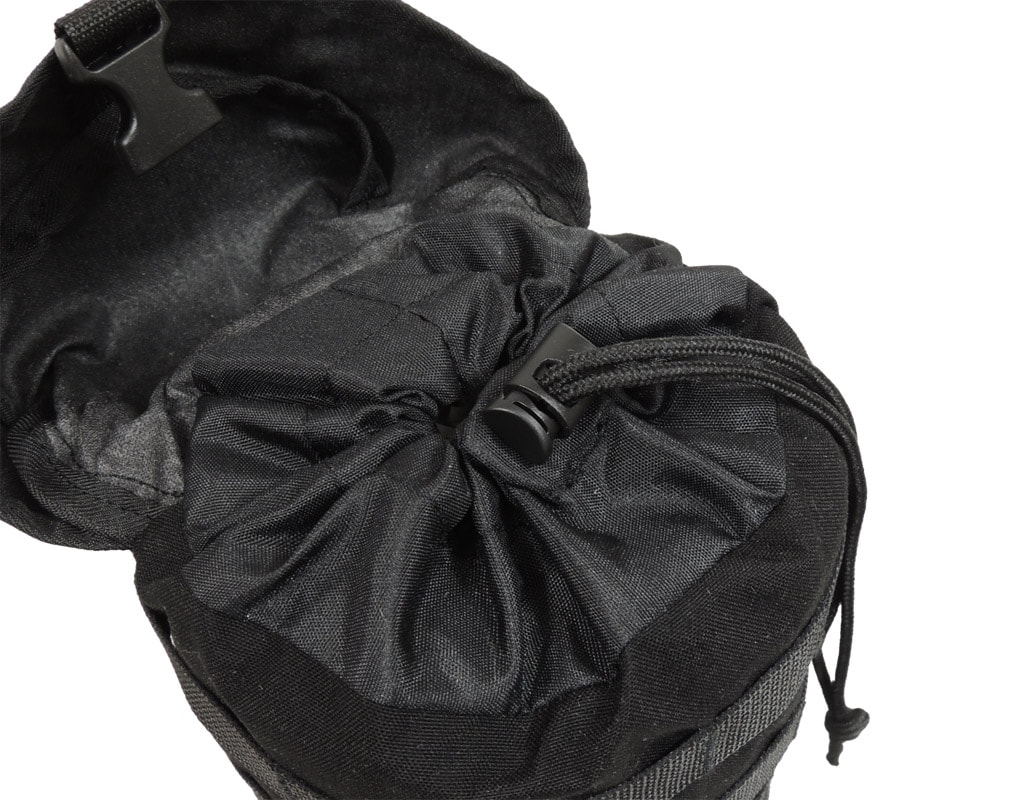 Borsetă laterală „Sparrow” Black pentru rucsac Wisport