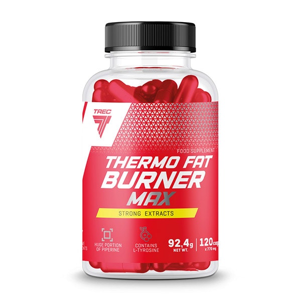 Arzător de grăsimi Trec Thermo Fat Burner Max 120 capsule - supliment alimentar