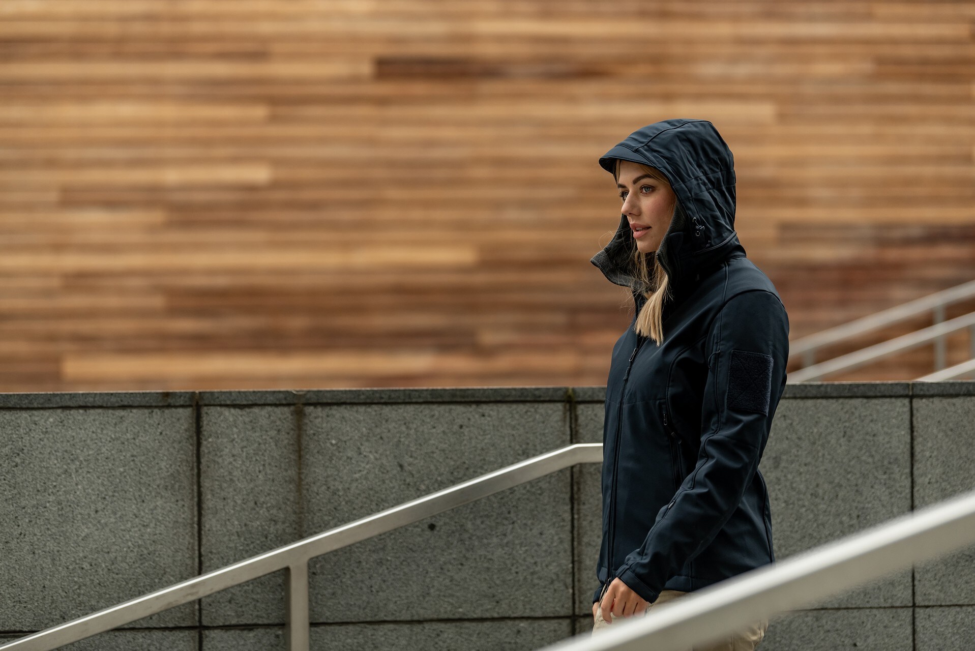 Geacă de damă Helikon-Tex Gunfighter Softshell - Navy Blue