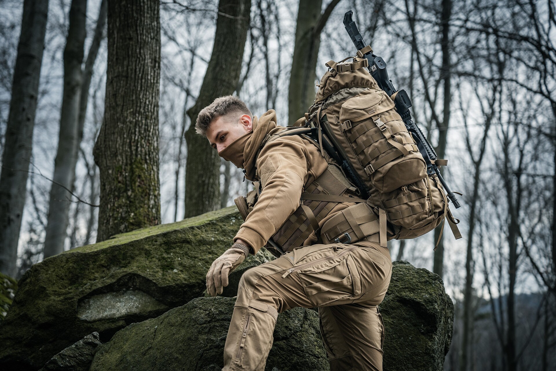 Pantaloni Helikon MCDU DyNyCo Rip-Stop - Coyote