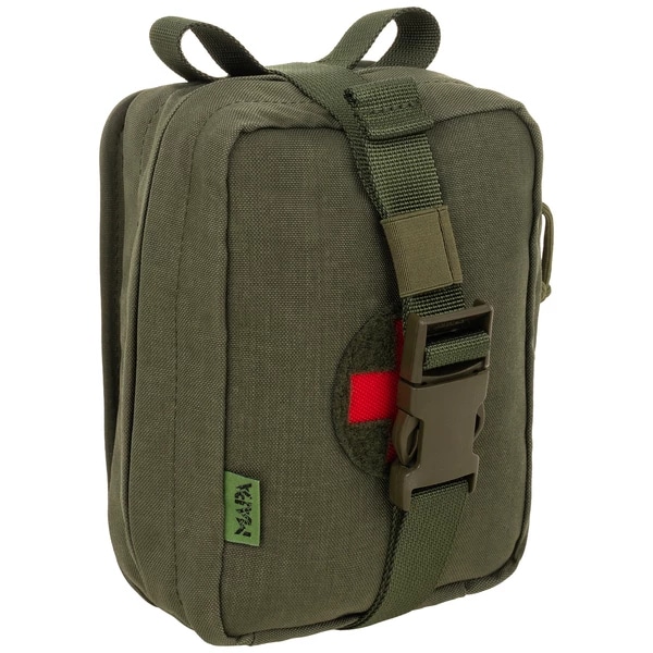 Trusă de prim ajutor cu velcro Maskpol TM-06 - Ranger Green