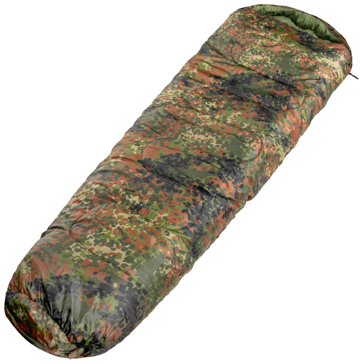 Sac de dormit MFH Fox Outdoor Mummy - Flecktarn BW Camo