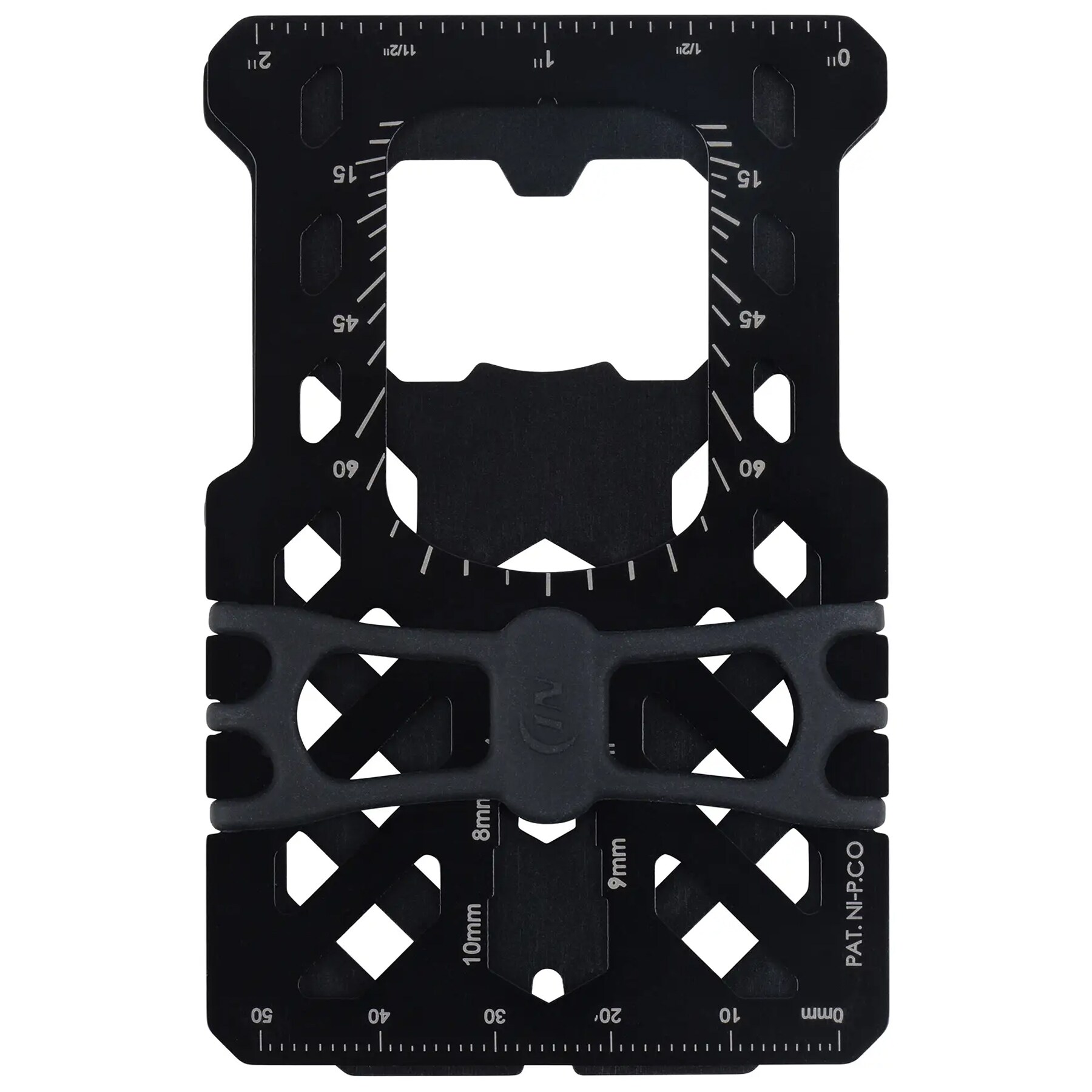 Multitool Nite Ize FinancialTool RFID Blocking Wallet - Neagră