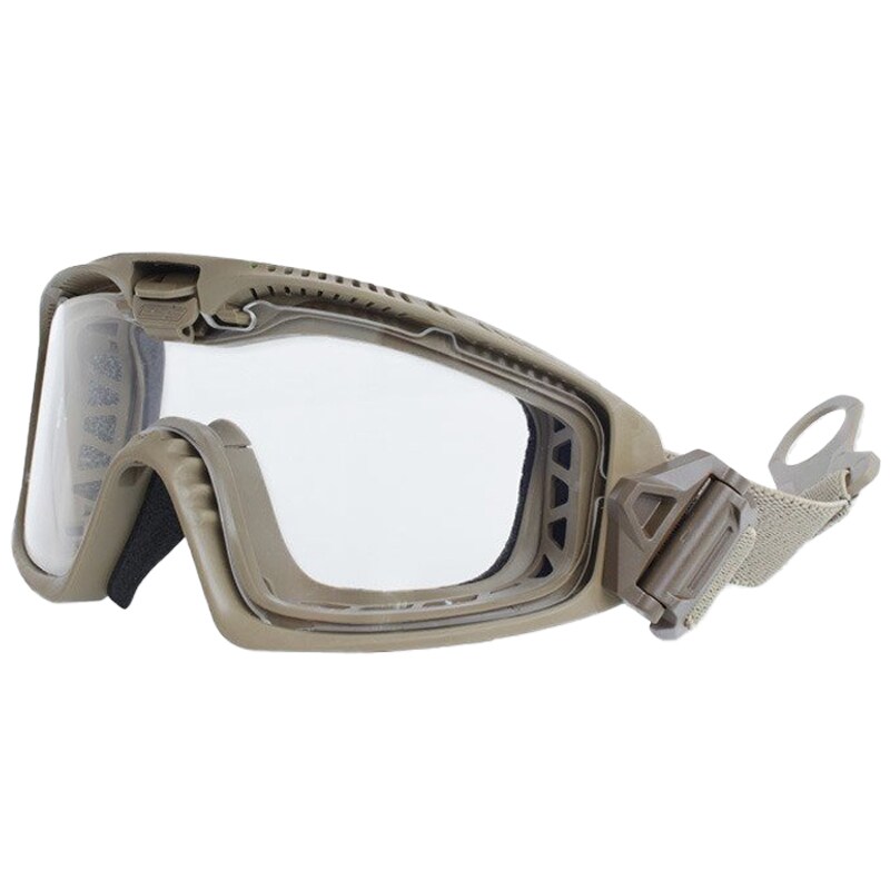 Ochelari tactici tip google ESS Influx Pivot Ops Core - Terrain Tan