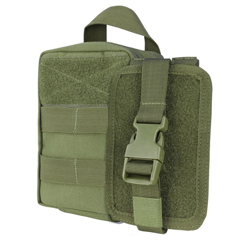 Trusă de prim ajutor cu velcro Condor Rip-Away EMT Pouch Lite - Olive Drab