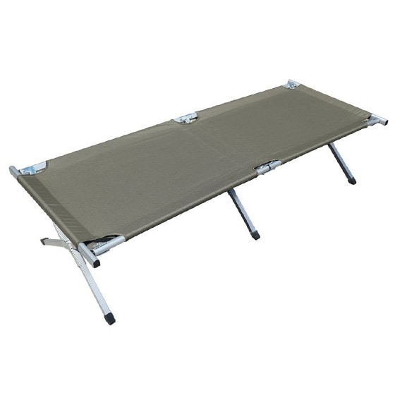 Pat de campanie pliabil US Mil-Tec Olive - 200 x 65 cm