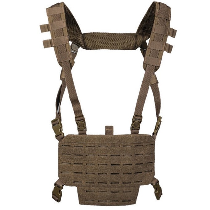 Vestă tactică Mil-Tec Chest Rig - Dark coyote