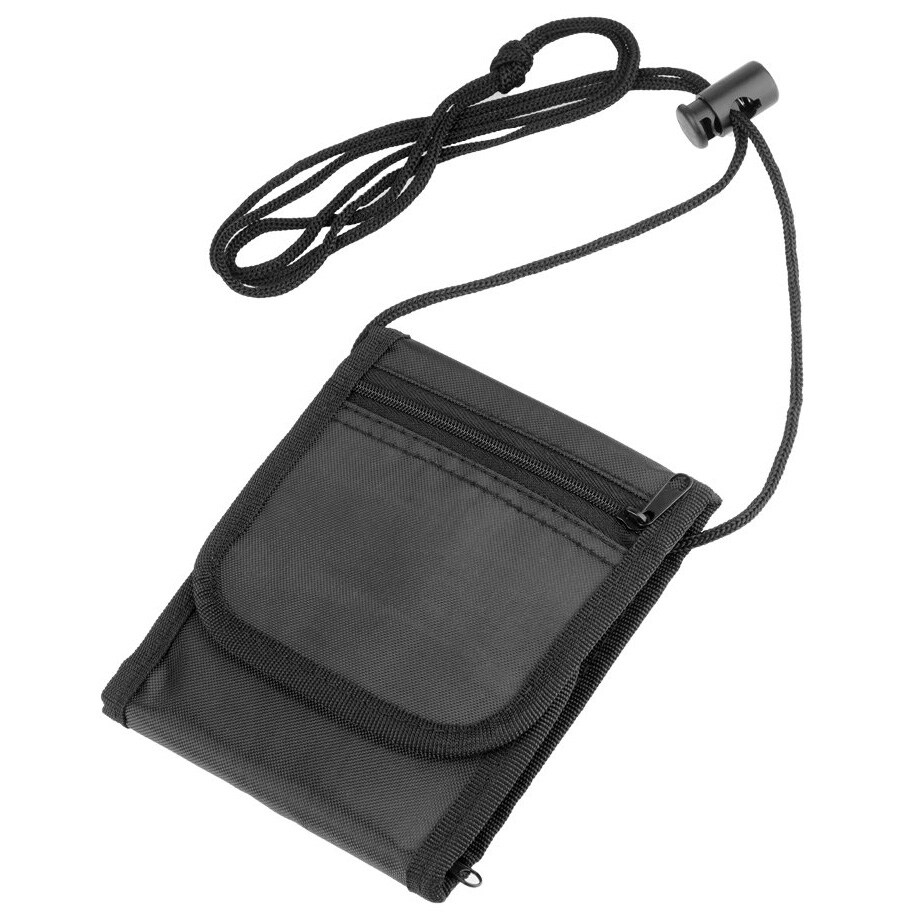 Borsetă pentru documente Mil-Tec Neck Wallet - Black