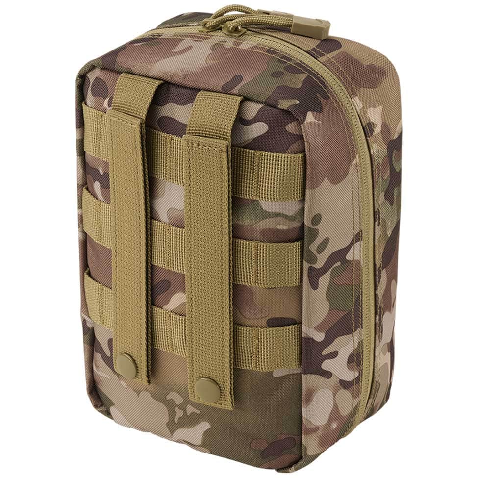 Trusă de prim ajutor Brandit Molle First Aid Pouch Large - Arid MC Camo