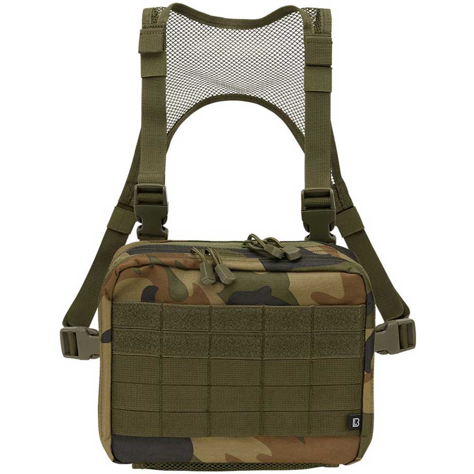 Geantă Brandit US Cooper Chest Pack Operator - Woodland