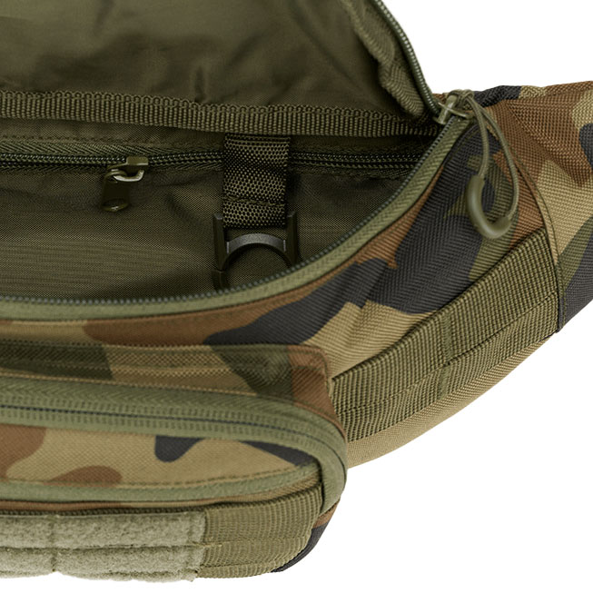 Geantă pentru șold Brandit Waistbeltbag Molle - Woodland