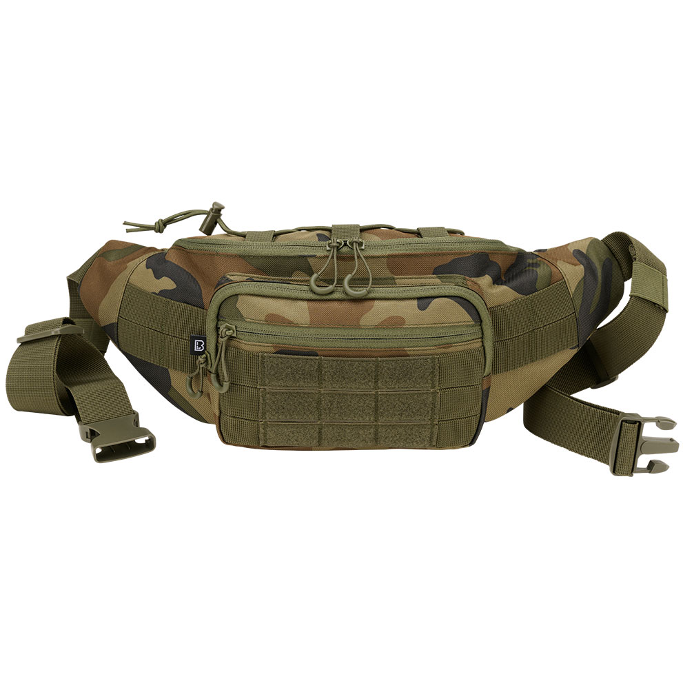 Geantă pentru șold Brandit Waistbeltbag Molle - Woodland