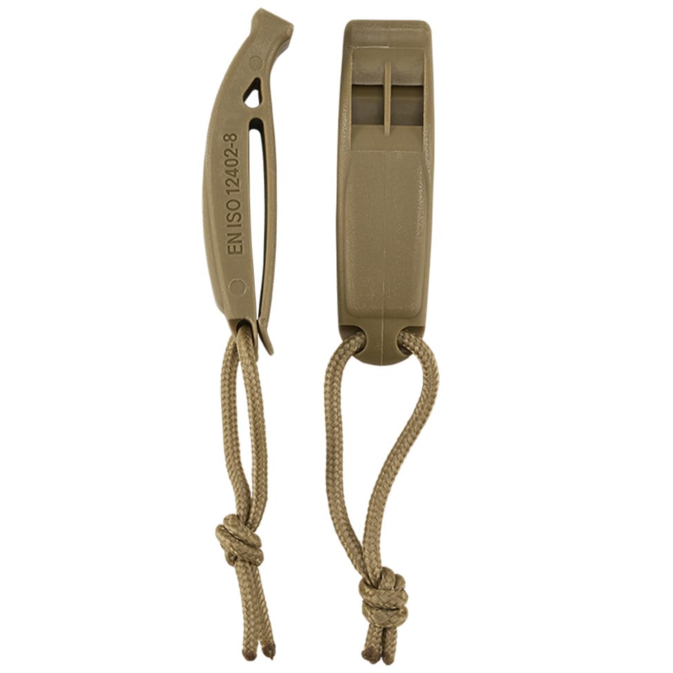 Fluier Brandit Signal Whistle Molle 2 buc. - Coyote