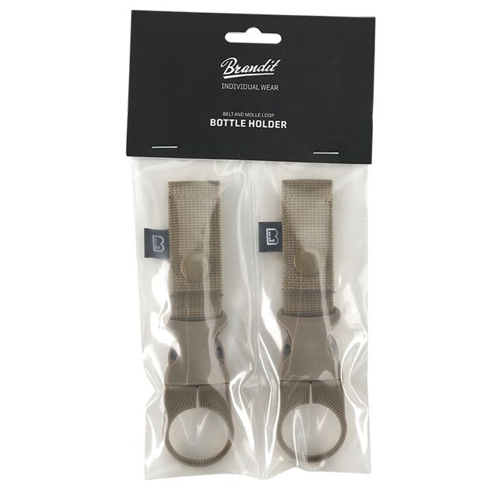 Suport pentru sticlă Brandit Belt and Molle Loop 2 buc. - Coyote