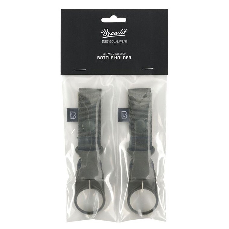 Suport pentru sticlă Brandit Belt and Molle Loop 2 buc. - Olive