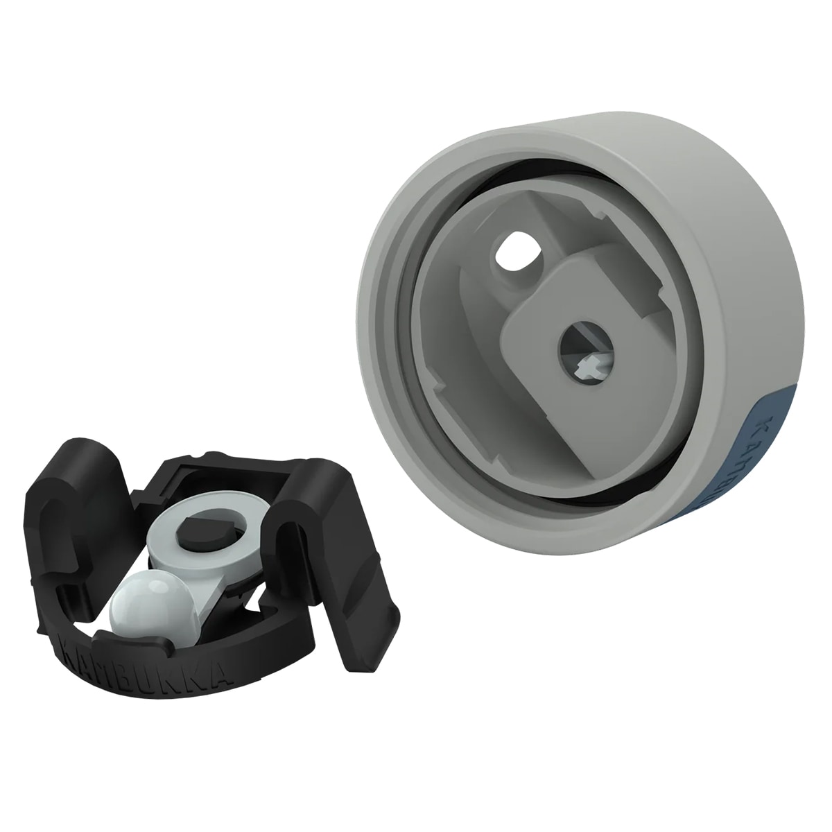 Cană termică Kambukka Olympus 500 ml - Serious Grey