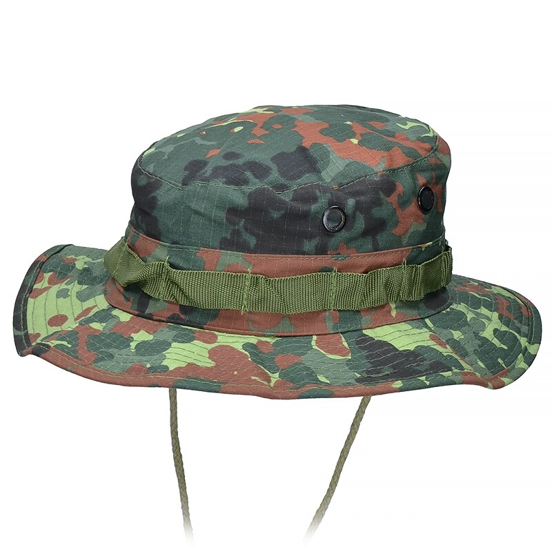 Pălărie Mil-Tec Jungle Hat Rip-Stop - Flecktarn