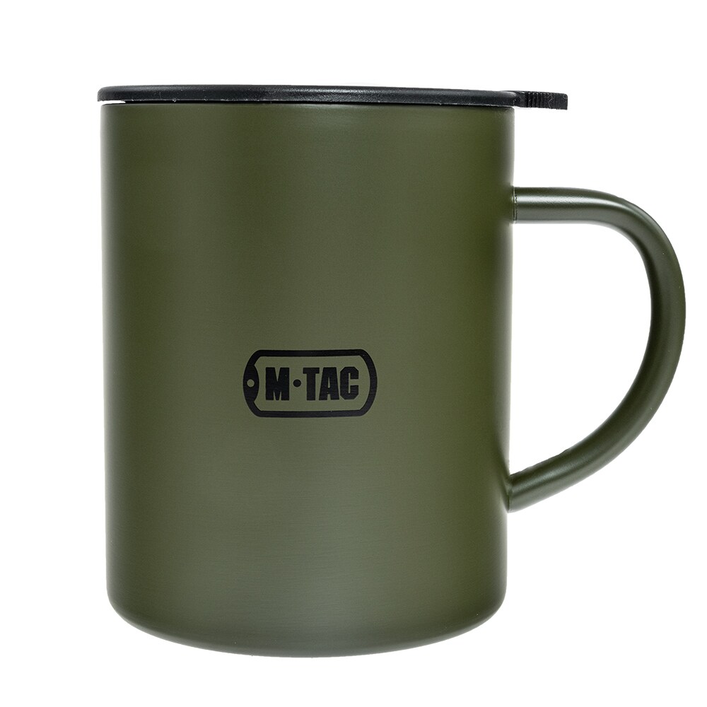 Cană termică M-Tac cu capac 400 ml - Olive