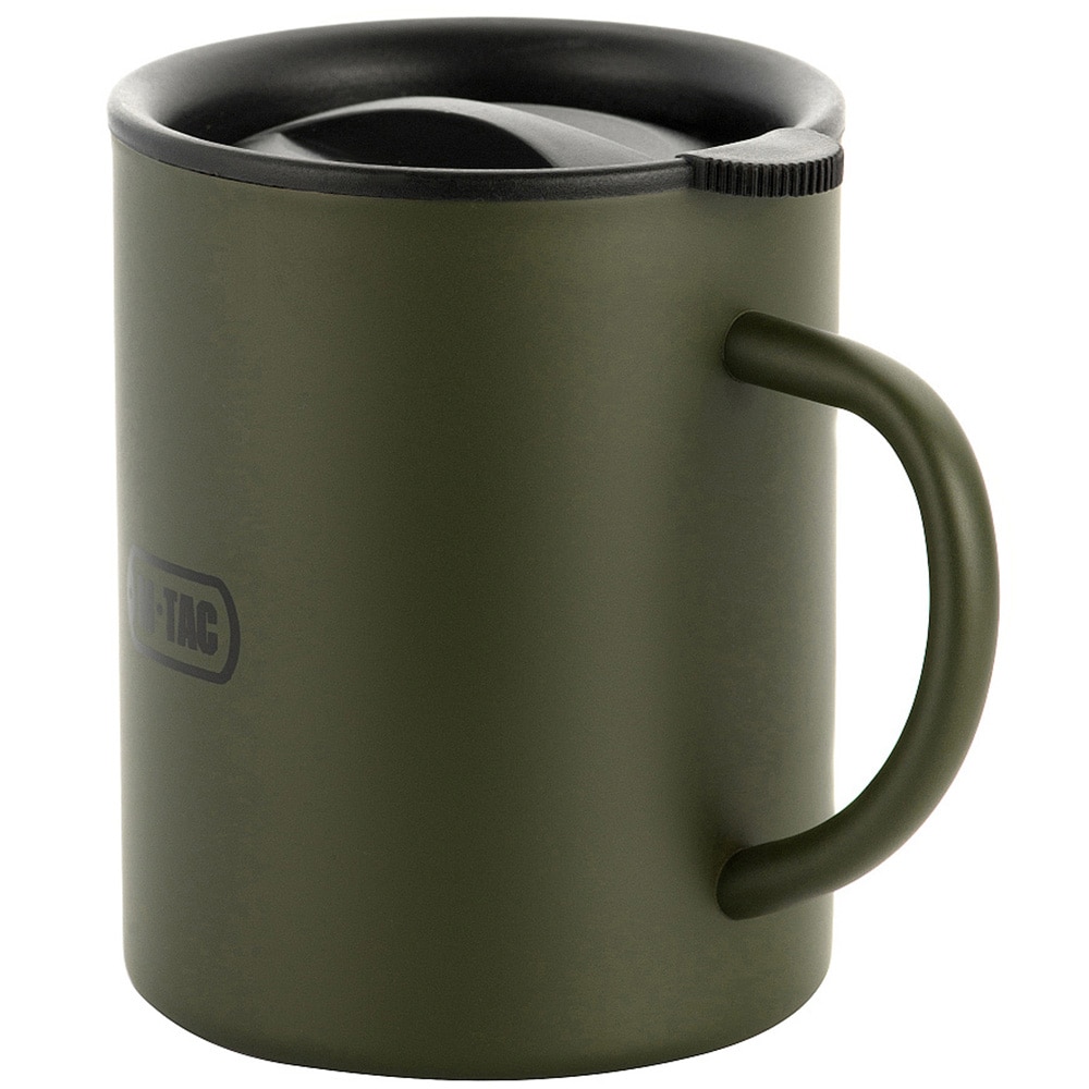 Cană termică M-Tac cu capac 400 ml - Olive