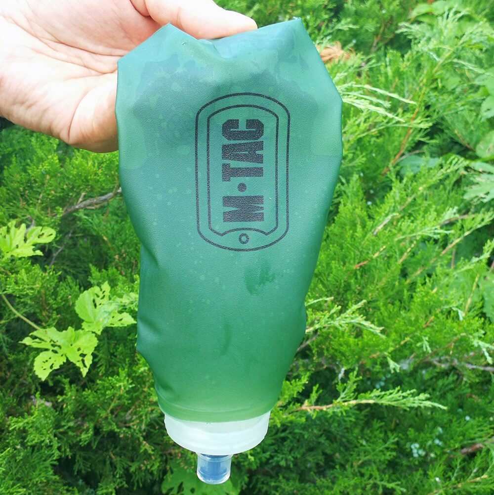 Sticlă de apă moale pliabilă M-Tac Softflask 500 ml - Olive