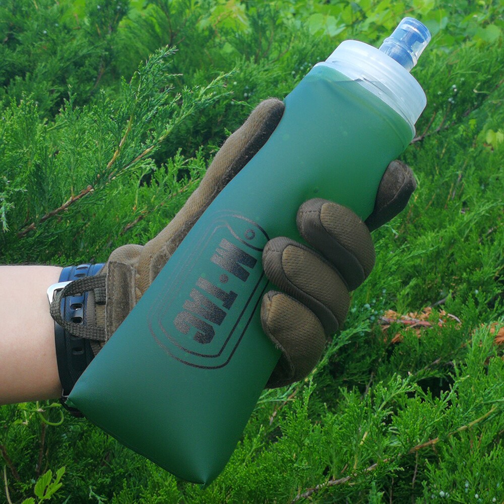 Sticlă de apă moale pliabilă M-Tac Softflask 500 ml - Olive