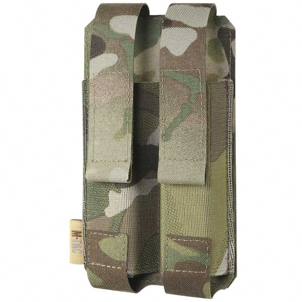 Husă dublă M-Tac Laser Cut Gen.II pentru încărcătoare APS - MultiCam