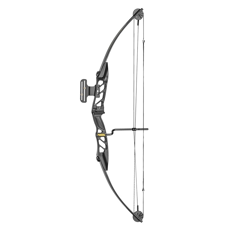 Arc cu scripete Poe Lang Cobra Protex 2.0 55 lb - Black