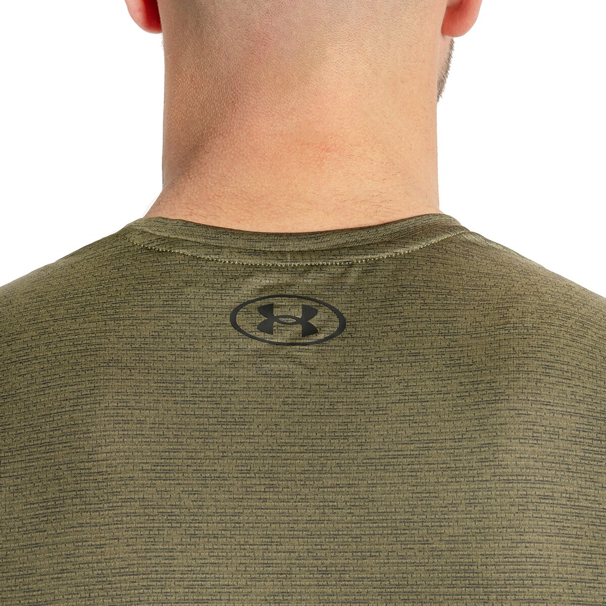 Tricou termooactiv Under Armour UA Tech Vent Short Sleeve - Marine OD Green/Black