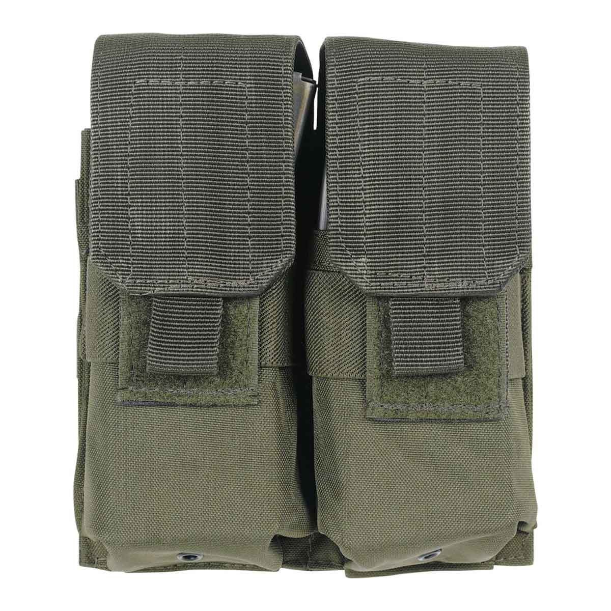 Husă dublă Voodoo Tactical Double Mag Pouch pentru încărcătoare - Olive Drab