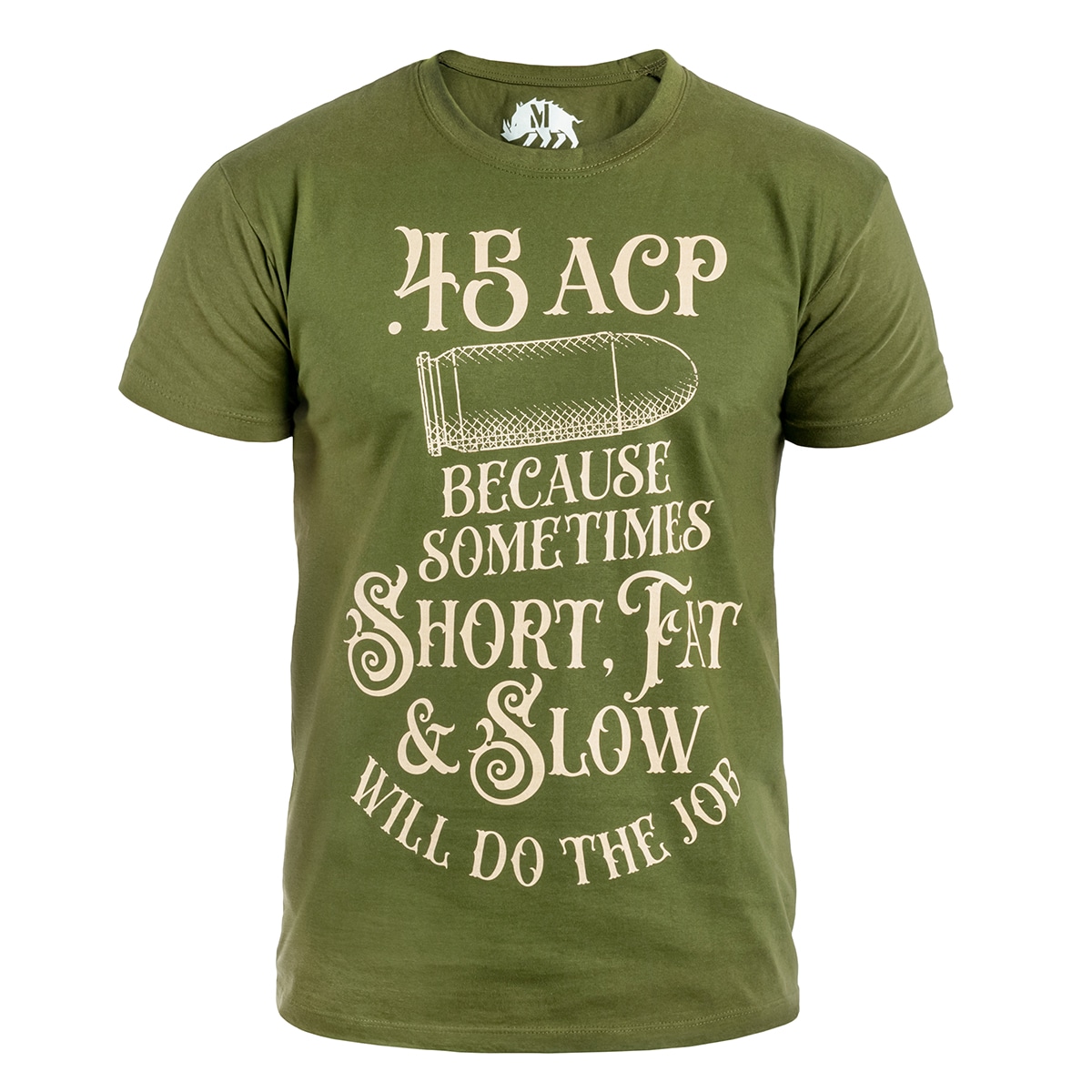 Tricou War Hog .45 ACP - Green