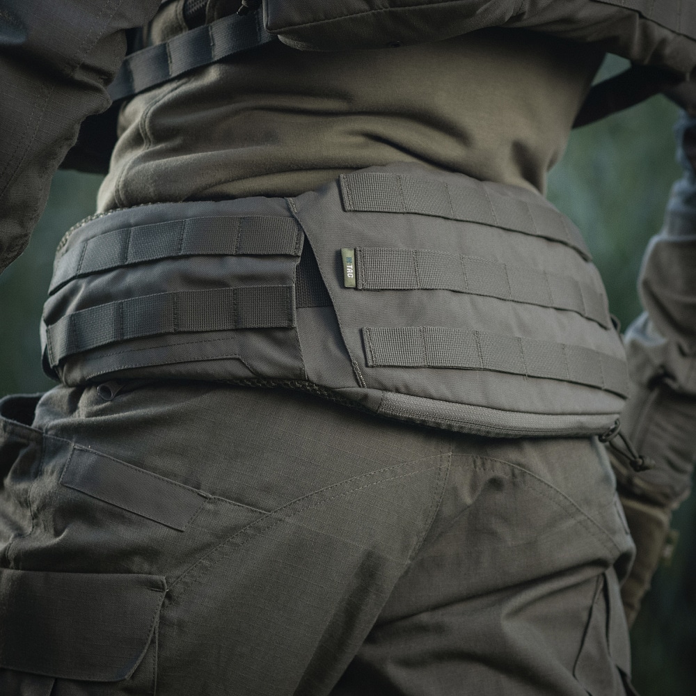 Centură tactică M-Tac War Belt Armor - Ranger Green