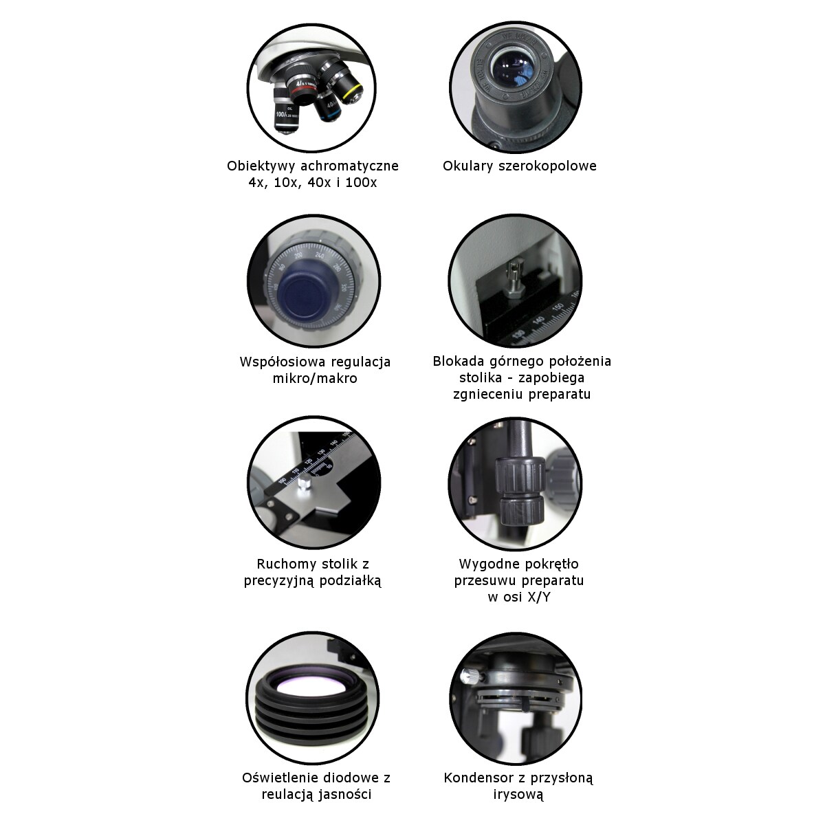 Microscop Delta Optical Genetic Pro A cu cameră 3 MP