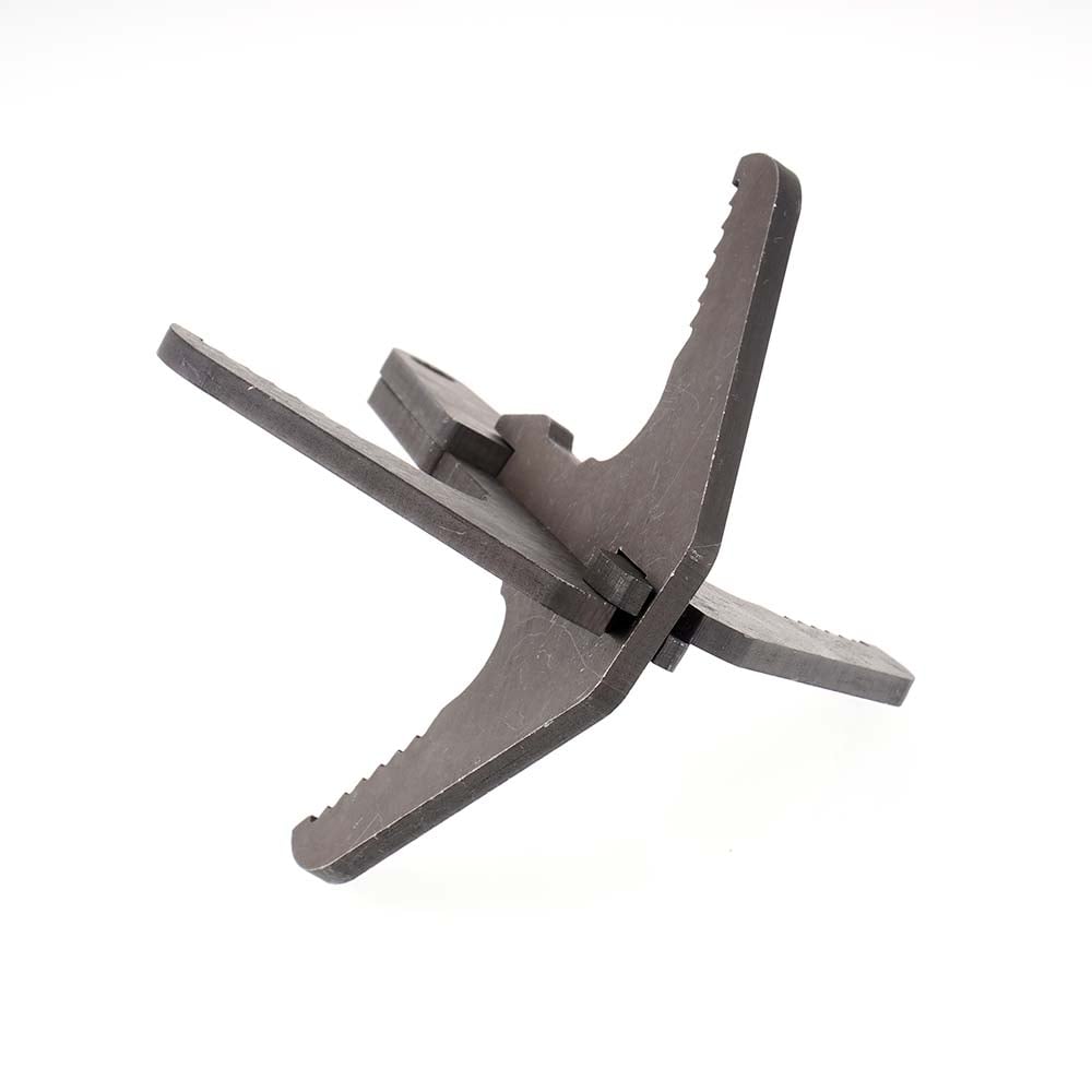 Frânghie EDCX 550 Paracord 15 m cu ancoră - Neagră