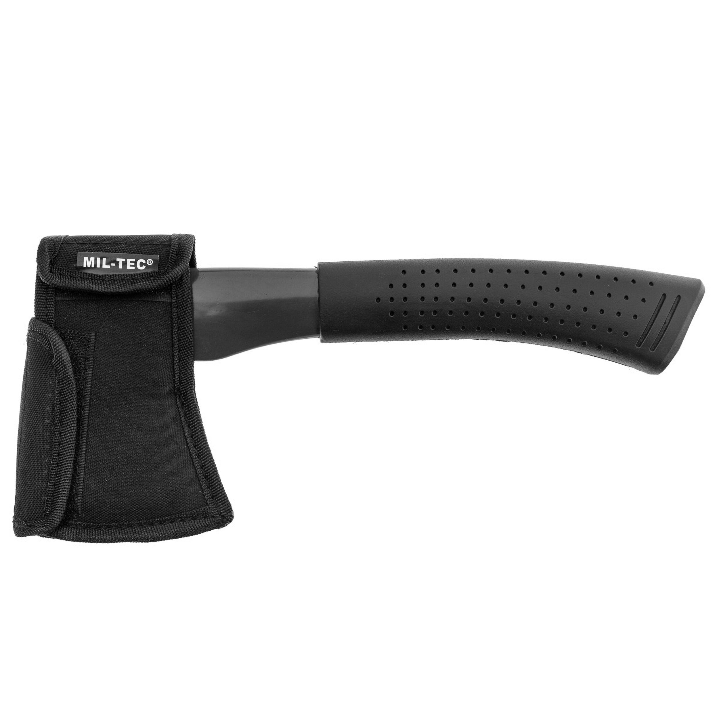 Toporișcă Mil-Tec cu husă - Black