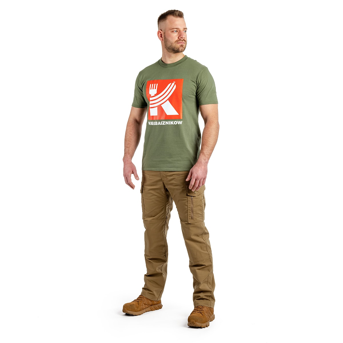 Tricou Kałdun Kiełbasznikow - Verde