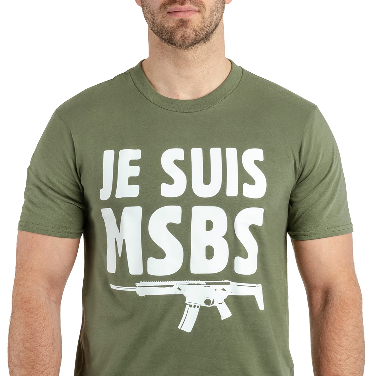 Tricou Kałdun Je Suis MSBS Grot - Verde