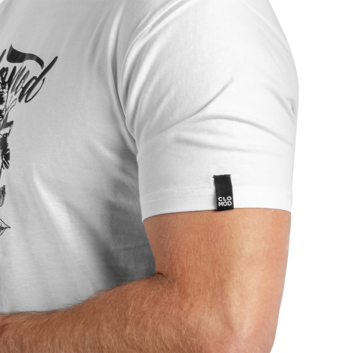 Tricou Pentagon CloMod Flower Heart - White