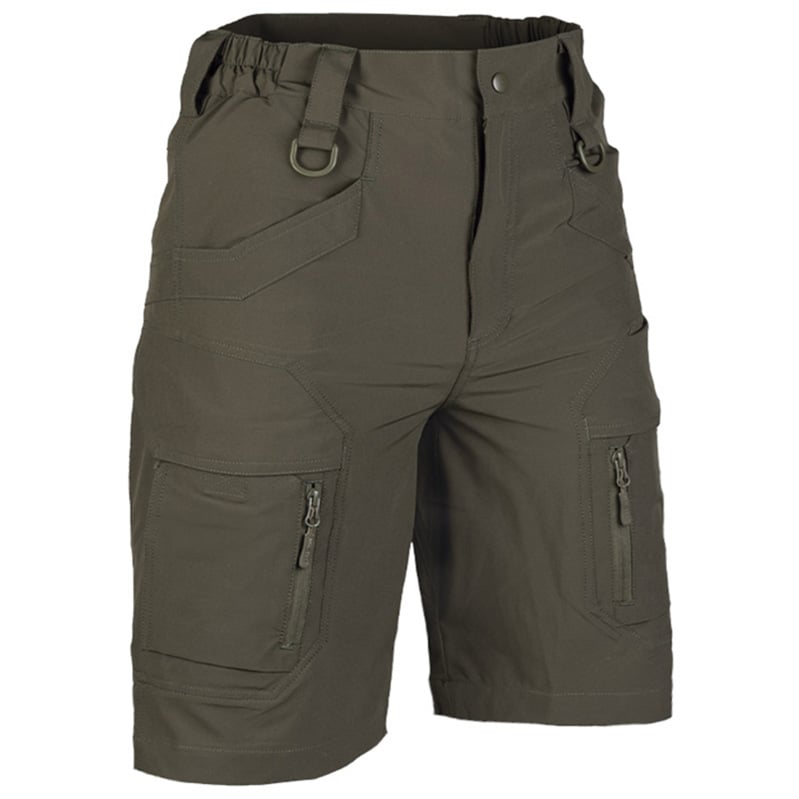 Pantaloni scurți Mil-Tec Assault Elastic - Ranger Green