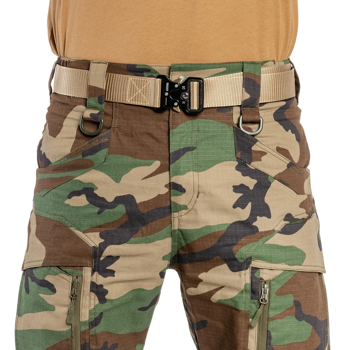 Pantaloni scurți Mil-Tec Assault Rip-Stop - Woodland