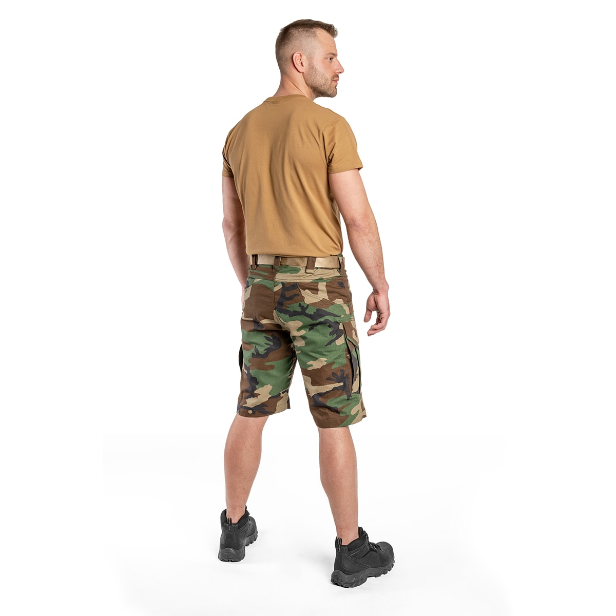 Pantaloni scurți Mil-Tec Assault Rip-Stop - Woodland