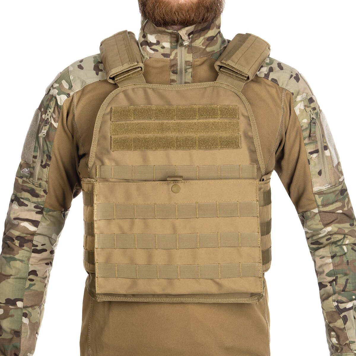 Vestă tactică Mil-Tec Plate Carrier Vest - Coyote