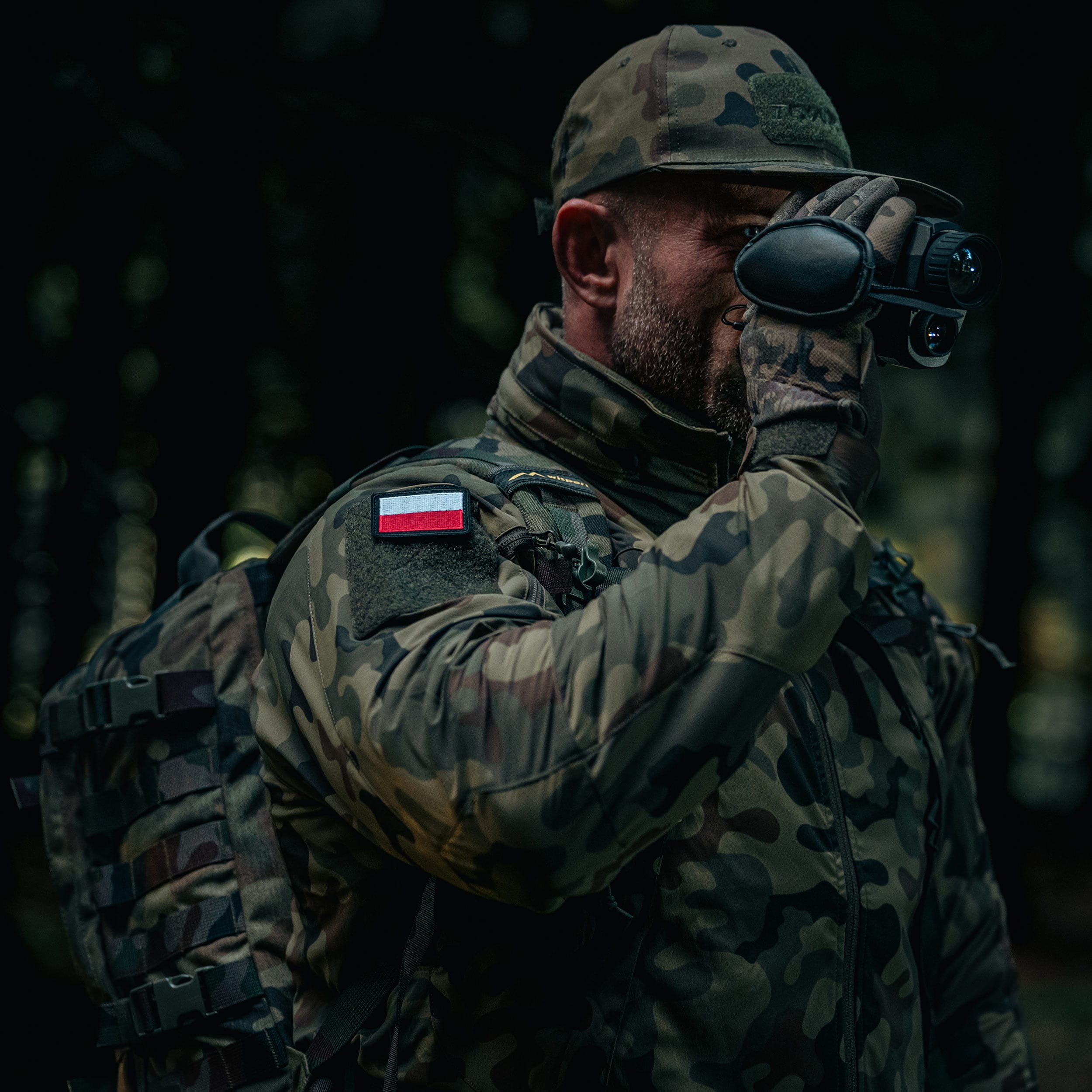 Cameră cu termoviziune AGM Fuzion TM25-384 cu iluminator Sioux 850 - set