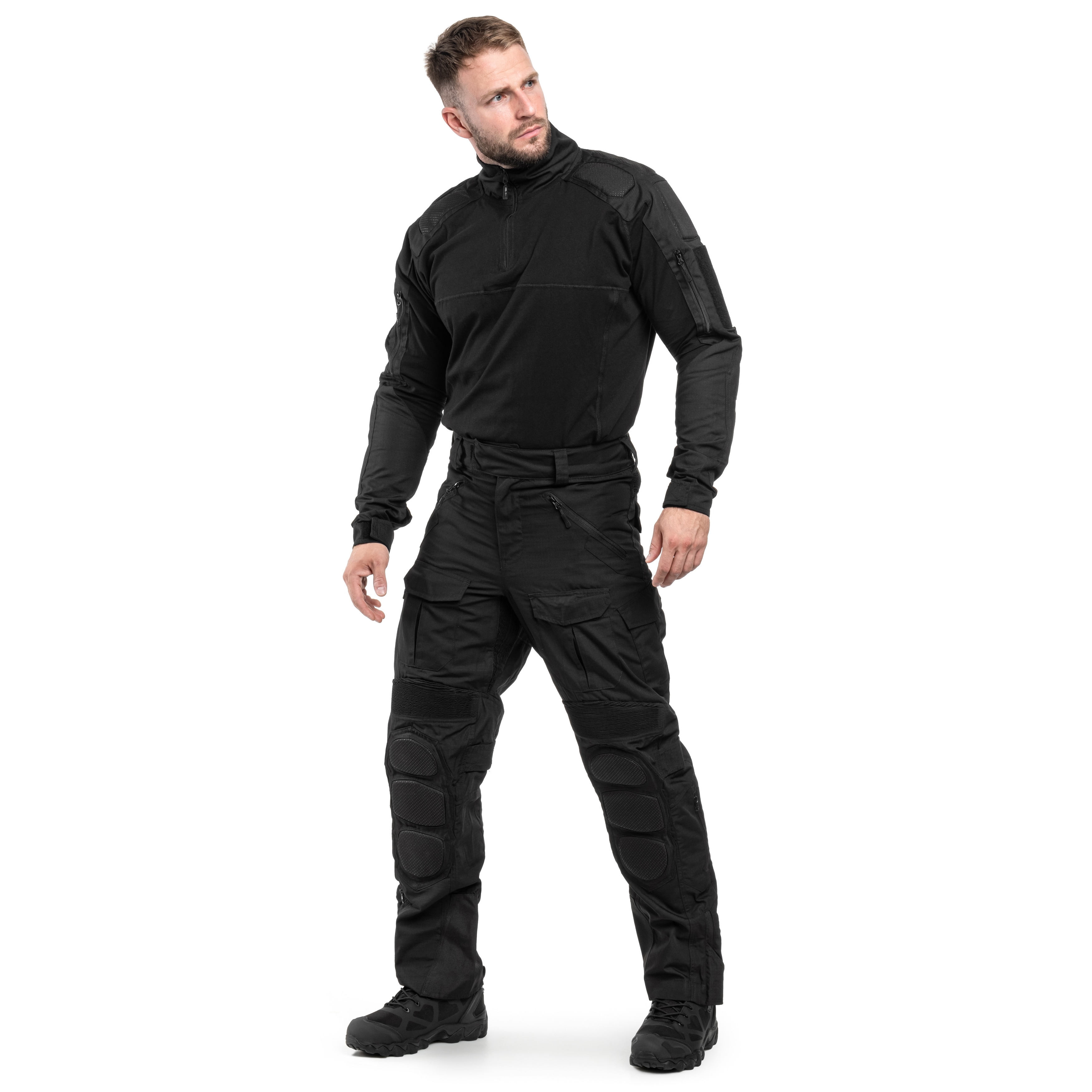 Bluză Mil-Tec Combat Shirt Chimera - Black