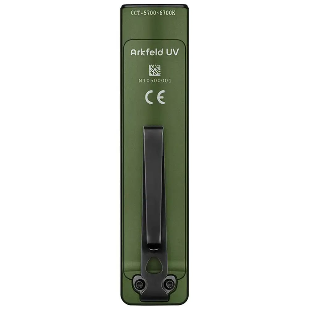 Lanternă Olight Arkfeld UV OD Green - 1000 lumeni